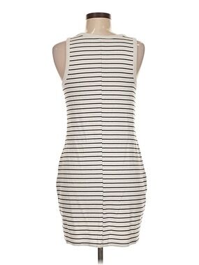 a new day Black & White Striped Midi Dress